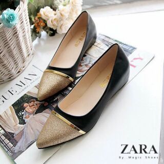 รองเท้าคัชชูทรงหัวแหลม ดีไซน์เกร๋ๆจาก Zara