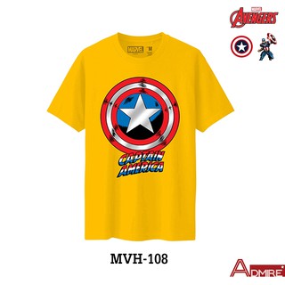 เสื้อยืด T-shirt Marvel Captain America Collection Series 3 ลิขสิทธิ์แท้ พร้อมป้าย Label การันตีลิขสิทธิ์แท้ทุกลายครับ