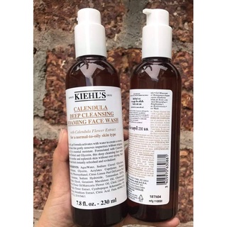 Kiehl’s Calendula Deep Cleansing Foaming Face Wash ขนาด 230 ml. โฟมล้างหน้า 230ml ปกติ 1150 บาท