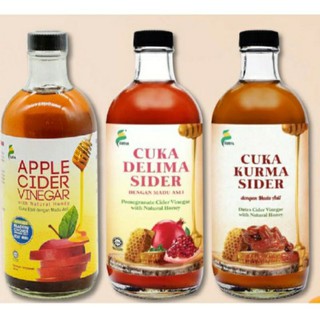 น้ำส้มสายชู Surya Cider Vinegar 450ML(Apple or Pomegranate or Dates)