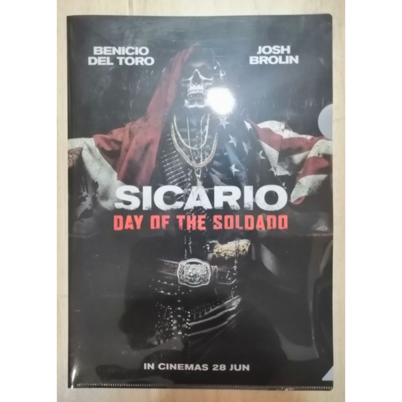 SICARIO: DAY OF SOLDADO A4 L Shape Paper Document Holder