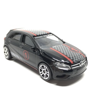 Majorette Mercedes Benz A Class - no.1 Racing - Black Color /Wheels D5S /scale 1/57 (3 inches) no Package