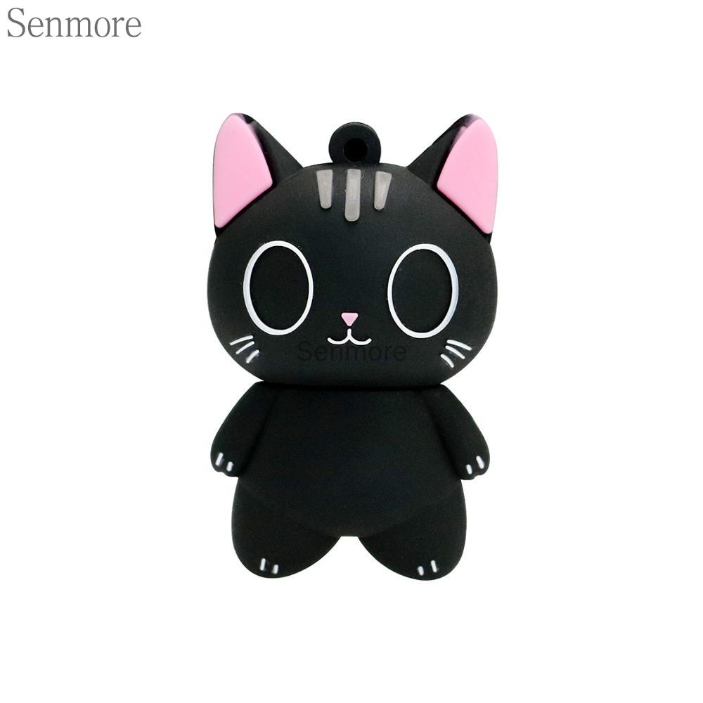 Pendrive128gb แฟลชไดรฟ์ รูปการ์ตูนแมวน่ารัก สีชมพู 1GB