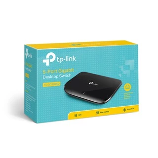 SWITCH (สวิตซ์) TP-LINK รุ่น TL-SG1005D 5 PORTS GIGABIT DESKTOP SWITCH -ประกันตลอดการใช้งาน
