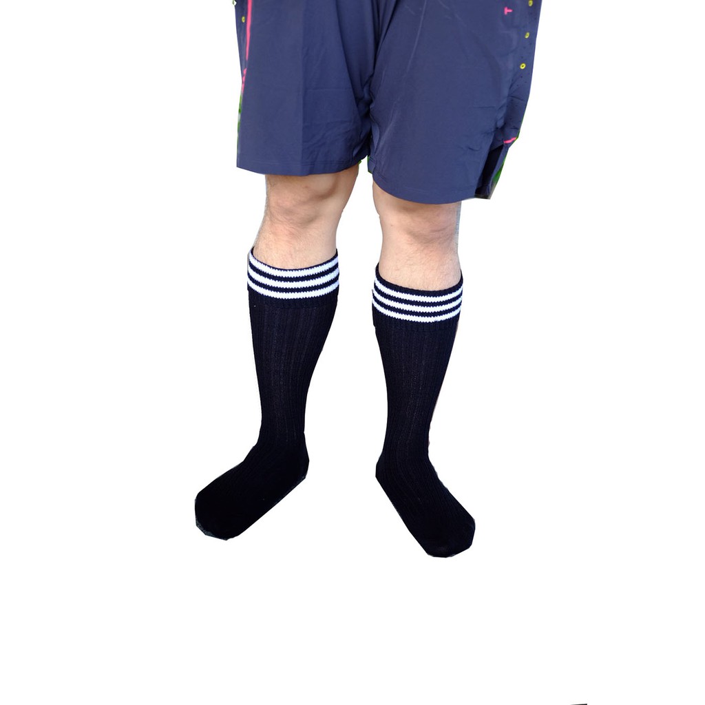 ถุงเท้า ฟุตบอล Old School คาด 3 เส้น ตราNewyorker - รูปที่ 2