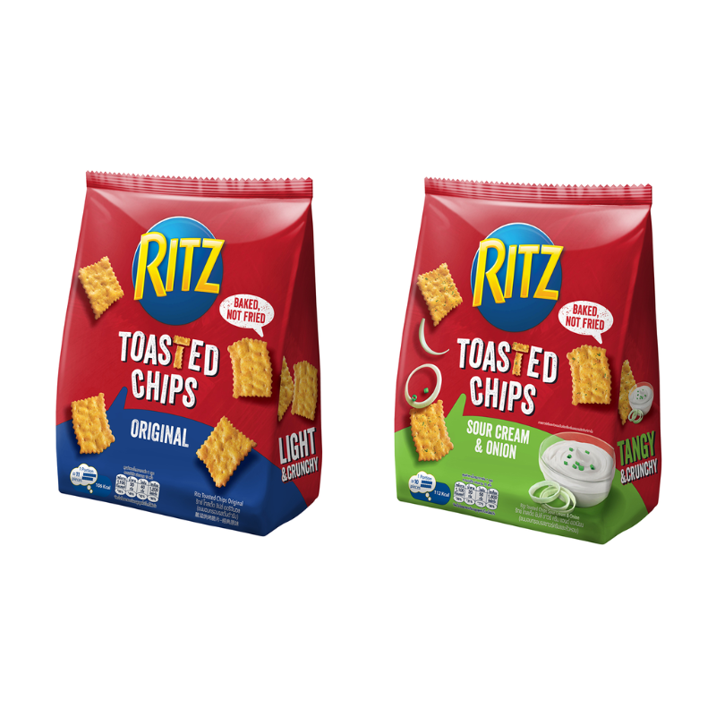 Ritz Toasted Chips ริทซ์ โทสเต็ด ชิปส์ 229 กรัม (เลือกรสได้)