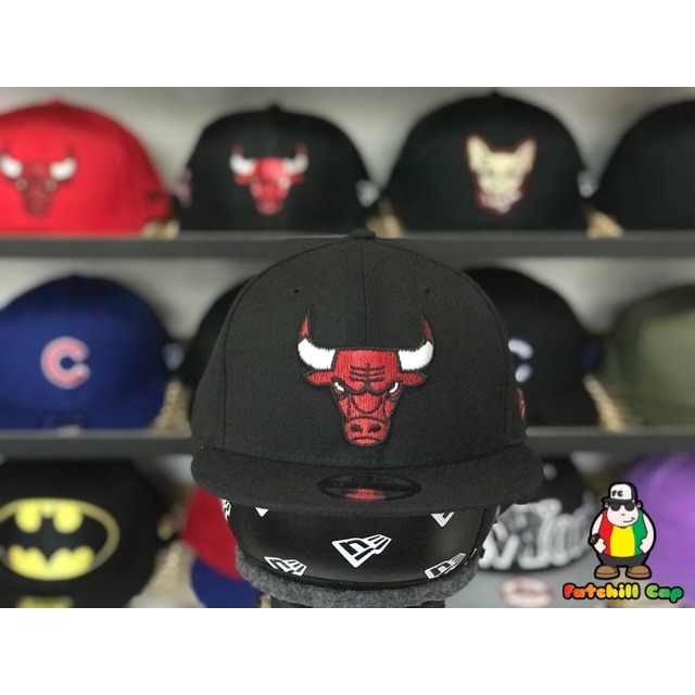 Fatchill Cap Chicago Bulls New Era NBA Team Metallic 9FIFTY Snapback Cap