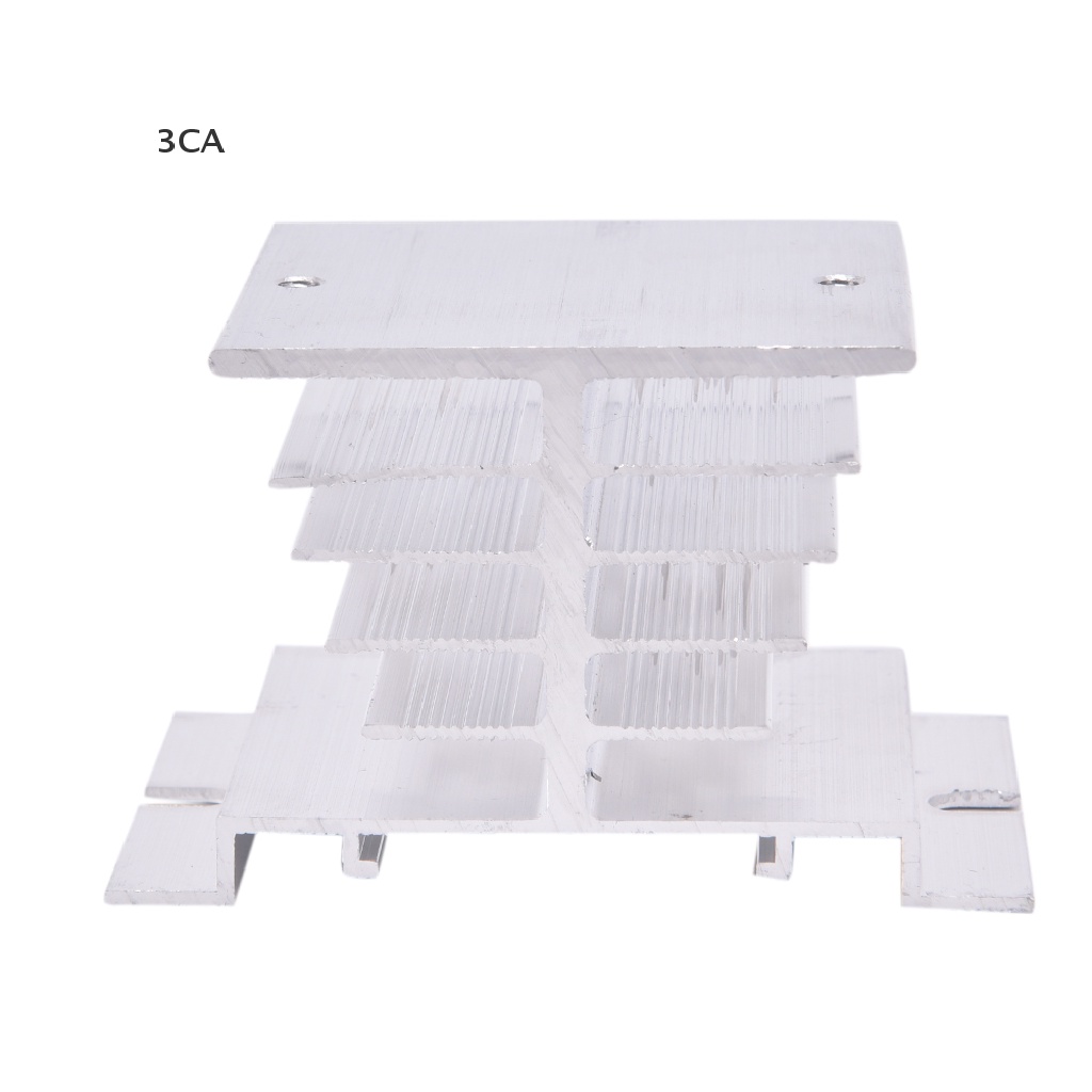 Cooling Pads 28 บาท 3CA Aluminum Heat Sink SSR Solid State Relay Small Heat Dissipation 3C Computers & Accessories