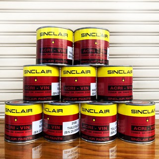 แม่สี แม่สีน้ำ ซินแคลร์ ( Sinclair ) ครบทุกสี ขนาด 1/2Pint