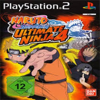 แผ่นเกมส์[PlayStation2] Naruto Shippuden - Ultimate Ninja 4 (USA)