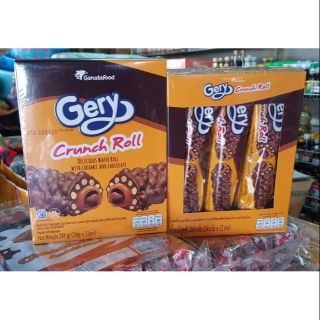 👌👌👌 Gery crunch roll 24g.x12 ชิ้น 228g.