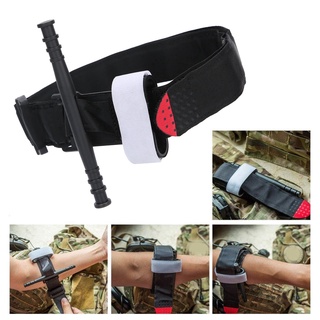 Outdoor Tourniquet Emergency Injury One‑Handed Stop Bleeding Belt Black