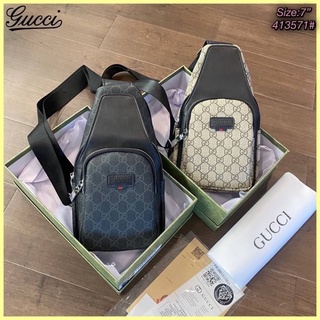 กระเป๋าคาดอก Gucci งานสวยพร้อมกล่อง