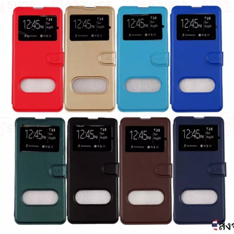 เคสฝาพับ 2ช่อง Realme รุ่น Realme5 5i 5s 6i C3RealmeC11(21) Realme9i