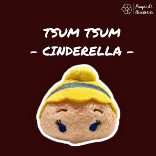 🇹🇭 พร้อมส่ง : พวงกุญแจตุ๊กตาเจ้าหญิงซินเดอเรลล่าดิสนีย์ซูมซูม | Cinderella Princess - Disney Tsum Tsum Keychain.