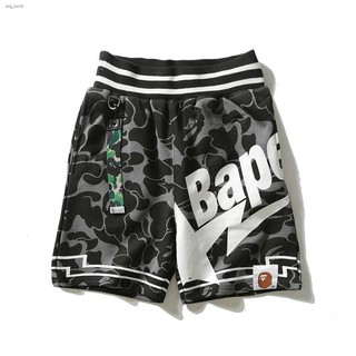 Bape A Bathing APE กางเกงขาสั้น Camo ลายพราง สำหรับผู้ชาย