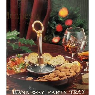 ถาดอาหาร ถาดใส่อาหาร จานใส่อาหาร ถาดออเดิร์ฟ Hennessy Party Tray พร้อมกล่อง ลิขสิทธิ์แท้100% งานสะสม