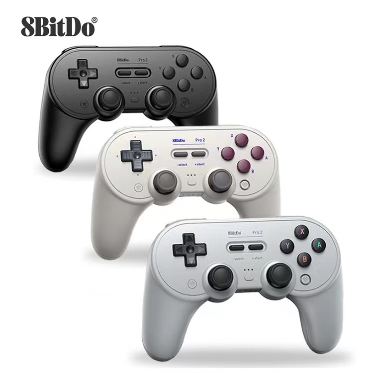 8Bitdo Pro2 เกมแพดบลูทูธ สําหรับ Nintendo Switch Windows MasOS Android Stam Raspberry Pi