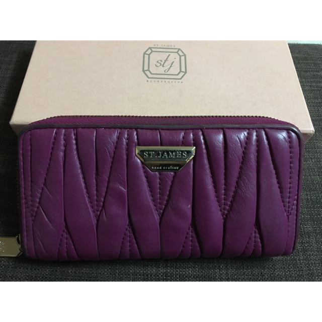 กระเป๋าสตางค์ แบรนด์แท้ ST. JAMES
