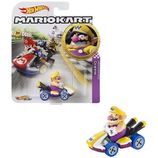 แท้ 100% จากญี่ปุ่น ฮอตวิล รถมาริโอ้ คาร์ท Hot Wheels Mario Kart Mattel Minicar (Wario)