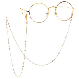 Glasses Chain Pearl Mini Beads Non Slip Sunglasses Neck Strap Rope Lanyard Cord Fashion Eyeglass Chain