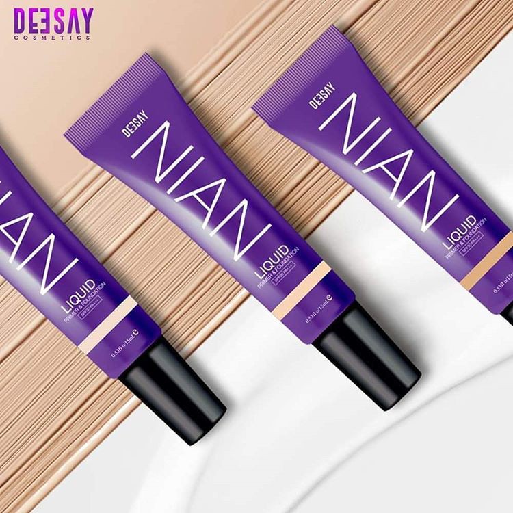 รองพื้นเนียน Deesay Nian Liquid Primer & Foundation SPF30 PA+++ จากดีเซ้ย์ ใหม่ล่าสุด ขนาด 15g. เบอร์ 02 ( จำนวน1 หลอด ) | Shopee Thailand