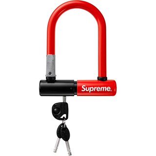 PROSPER - Supreme Kryptonite Evolution Mini 5 Bicycle Lock U Lock Red