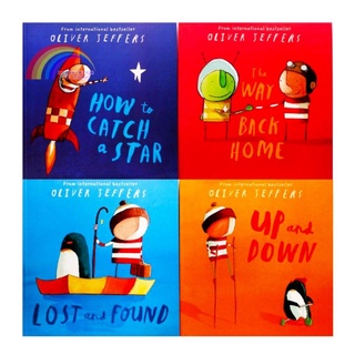 The Boy Series by  Oliver Jeffers เล่มใหญ่ ภาพสี (พร้อมส่ง)