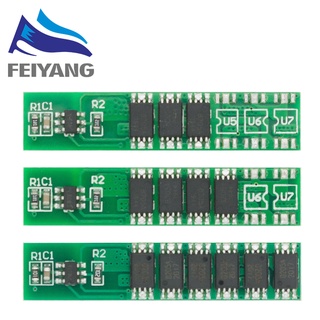 บอร์ดป้องกันแบตเตอรี่ลิเธียมสิงโต 1S 15A 3.7V Li-ion 3MOS 4MOS 6MOS BMS PCM PCM สําหรับแบตเตอรี่ลิเธียมไลอ้อน 18650