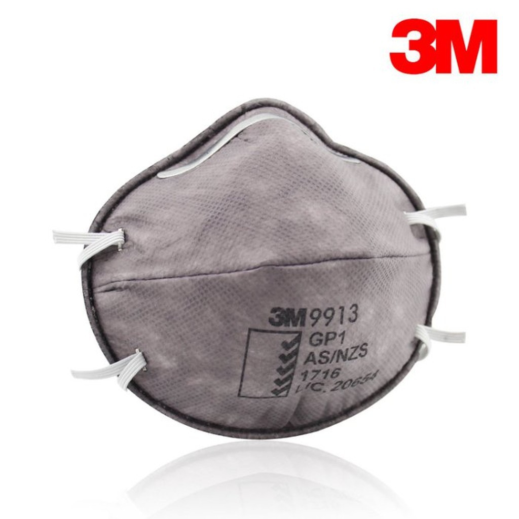 3M 9913-GP1 หน้ากากกรองไอและฝุ่นออร์แกนิก