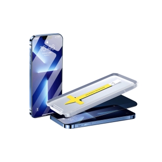 ฟิล์มกระจก เต็มจอ ฟิล์มกระจกนิรภัย ป้องกันรอยนิ้วมือ ป้องกันฝุ่น สําหรับ Compitable for iPhone 13 12 14 Mini 11 Pro Xs Max XR 14Pro 14Plus 14Promax ฟิล์มกันเสือก