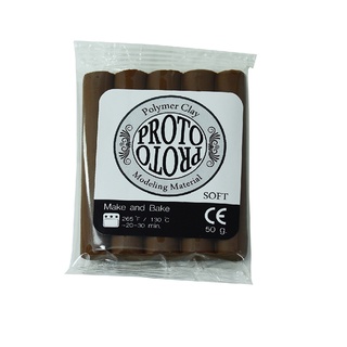 PROTO-D Proto polymer clay ดินปั้น Earthtone