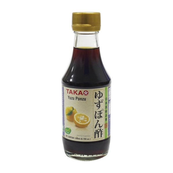 ซอสยูสุ พอนสึ ทาคาโอะ 200มล. (Takao - Yuzu  Ponzu 200ml.) Yuzu Juice 100% added