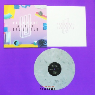 (ส่งฟรี) แผ่นเสียง Paramore - After Laughter (Black &amp; White Marble Vinyl)