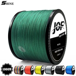 JOF 300เมตร500เมตร1000เมตร4เส้นสายการประมงถัก Tali pancing ค…