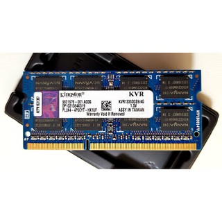 RAM Notebook รหัส KVR1333D3S9/4G Kingston 1