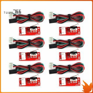 6Pcs Mechanical Endstop Limit Switch Press Switch ule For 3D Printer Makerbot Prusa Mendel Reprap Cnc Arduino Mega 2560 1280 Ramps 1.4 Lkb01