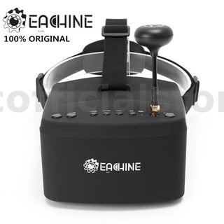 Eachine EV800 4 Step Get 5 Inches 800x480 Screen Monitor FPV Goggles 5.8G 40CH Raceband Auto-Searching Built- in Battery