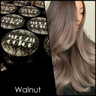 สีน้ำตาลหม่นเทา🤎Walnut🤎(สี+ฟอกEnjชุดใหญ่)