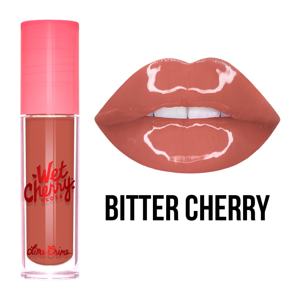Lime Crime Wet Cherry Lip Gloss สี Bitter Cherry By Lime Crime Thailand