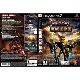 RATCHET DEADLOCKED [PS2 US : DVD5 1 Disc]