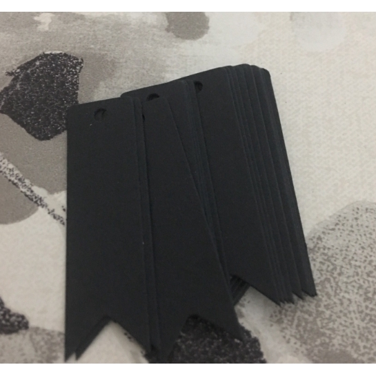 ป้าย Tag กระดาษทรงริบบิ้น สำหรับงานคราฟท์และแพ็กของ - รูปที่ 3