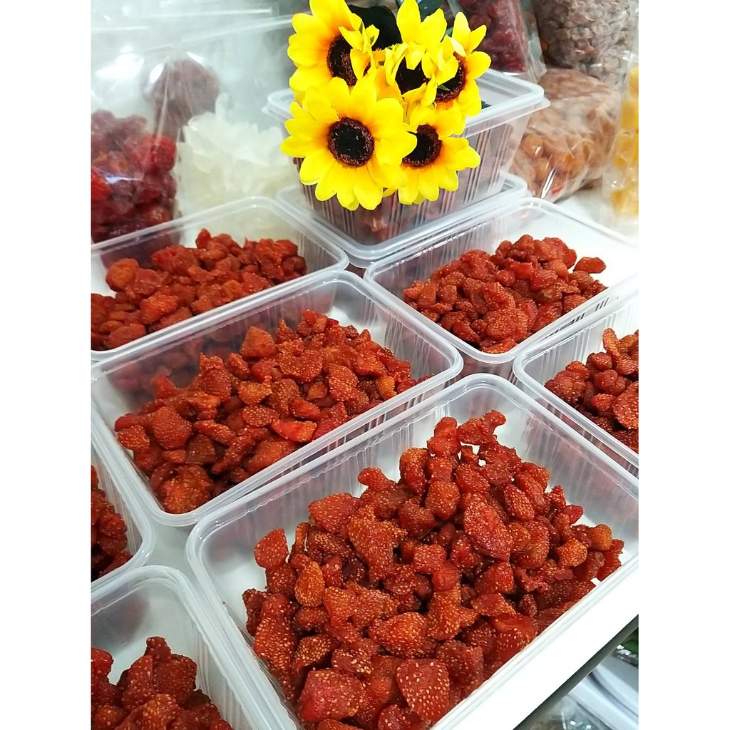 สตรอเบอรี่อบแห้ง ธรรมชาติ 500 กรัม