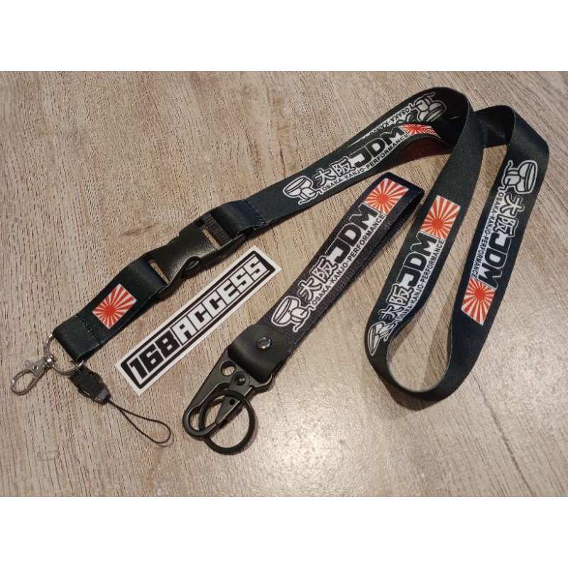 สายคล้องคอ / พวงกุญแจซิ่ง Osaka-Kenjo-JDM Japan Style