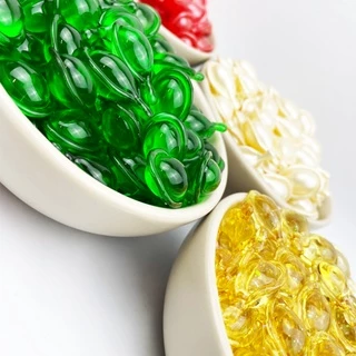 100 เม็ด วิตามินใส่ผมบำรุงเส้นผม เกรดA หอมมาก ผมนิ่มมี 5 สี 5 สูตร(ราชบุรีส่งด่วน)