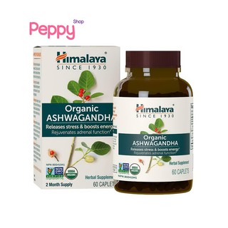 Himalaya Ashwagandha 60 Caplets โสมอินเดียสกัด 60 แคปเลท