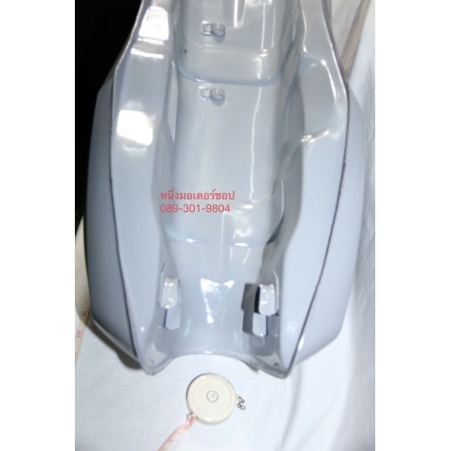 ถังน้ำมัน RXZ Yamaha RXZ-D RX135 Fuel tank สีพื้นเทา สินค้าใหม่ สั่่งซื้อแล้วนำไปส่งโป้วทำสี Firstmotorshop ไม่รับปลายทา - รูปที่ 3