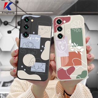 เคส Samsung A51 A10S A32 A52 A12 A03 A50 A20S J2 J7 Prime A02S A20 A50S A10 A30S A52S A30 M12 M01S A125 F12 M10S M40S A515F A207F M02S A025 F02S M10 11 12 13  7 8 6 Plus บล็อกสี ศิลปะ เคสมือถือคู่รัก เคสโทรศัพท์มือถือแบบนิ่ม