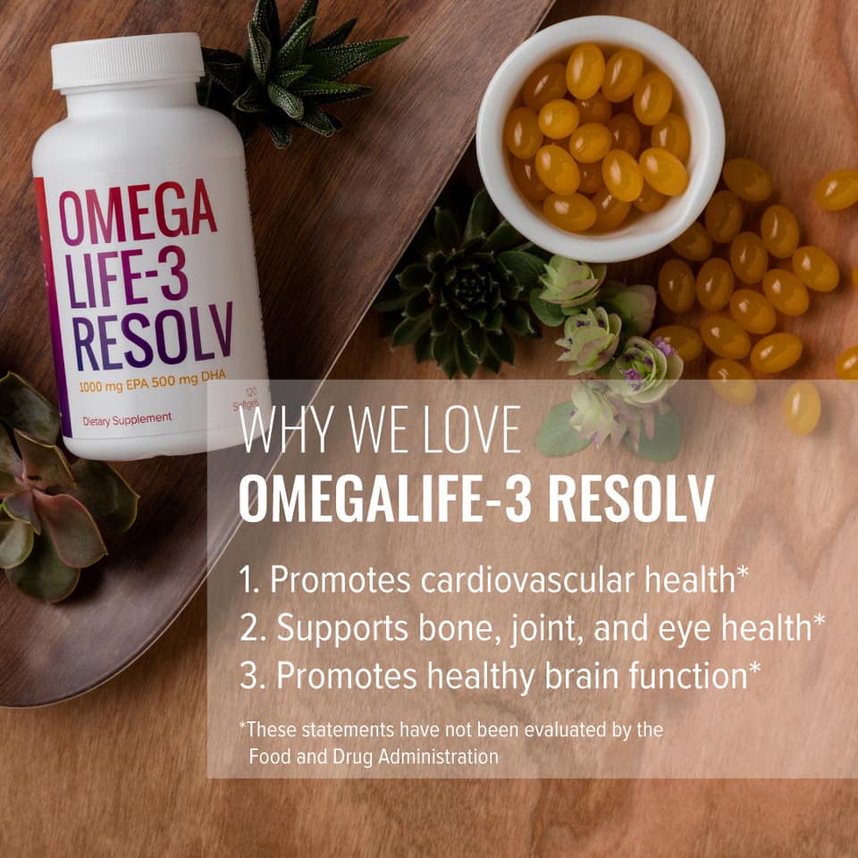 Omega Life3 Resolv UNICITY โอเมก้า รีโซลฟ ยูนิซิตี้ น้ำมันปลาแซลมอน ...