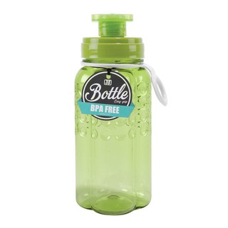 ✨ขายดี✨ ขวดน้ำ PET 0.6 ลิตร JCJ 3216 สีเขียว ภาชนะใส่น้ำและน้ำแข็ง PET WATER BOTTLE JCJ 3216 0.6L GREEN